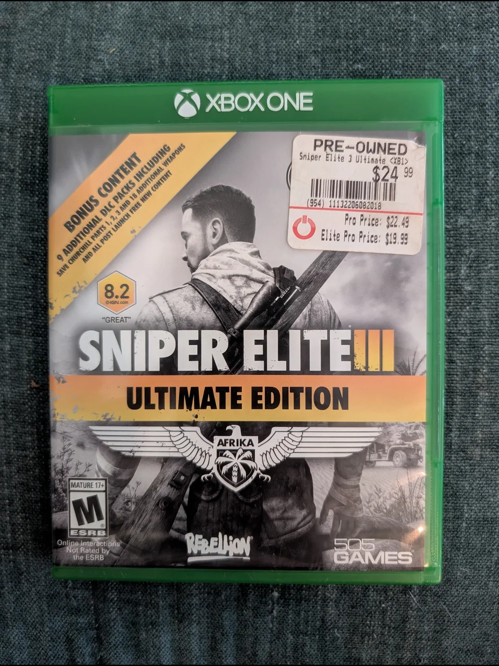 Sniper Elite III Ultimate Edition - XBOX One